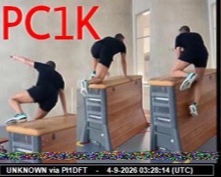 SSTV image from PC1K_2M