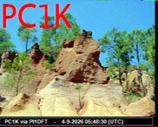 SSTV image from PC1K_2M