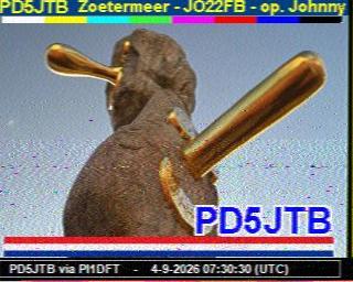 SSTV image from PC1K_2M