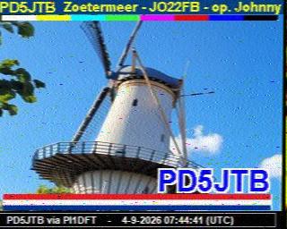 SSTV image from PC1K_2M