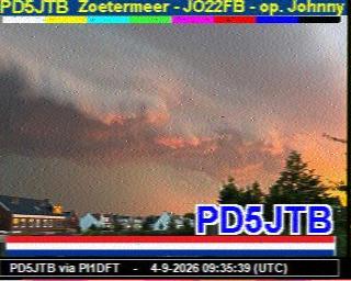SSTV image from PC1K_2M