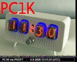 SSTV image from PC1K_2M