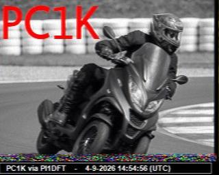 SSTV image from PC1K_2M