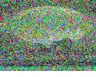 SSTV image from PD2PW_20M
