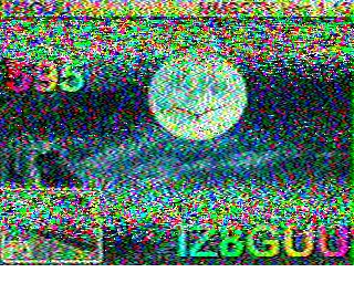 SSTV image from PD2PW_20M