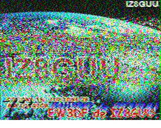 SSTV image from PD2PW_20M
