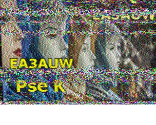 SSTV image from PD2PW_20M
