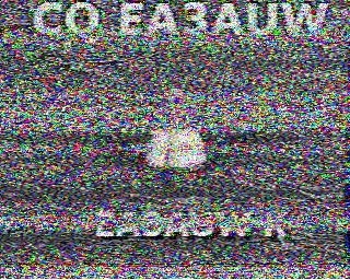 SSTV image from PD2PW_20M