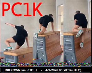 SSTV image from PI1DFT_2M