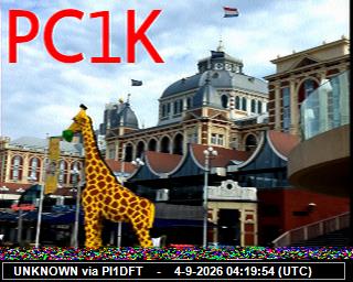 SSTV image from PI1DFT_2M