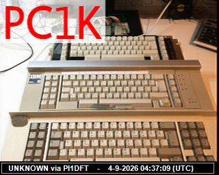 SSTV image from PI1DFT_2M