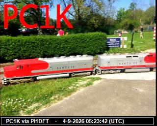SSTV image from PI1DFT_2M
