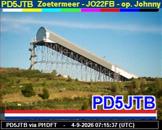 SSTV image from PI1DFT_2M
