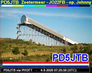 SSTV image from PI1DFT_2M