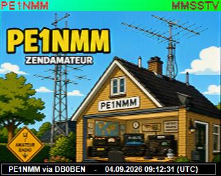 SSTV image from PI1DFT_2M