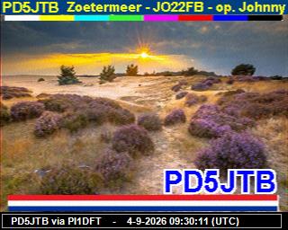 SSTV image from PI1DFT_2M