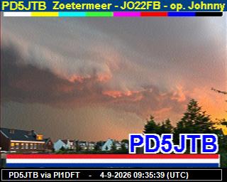 SSTV image from PI1DFT_2M