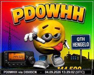 SSTV image from PI1DFT_2M