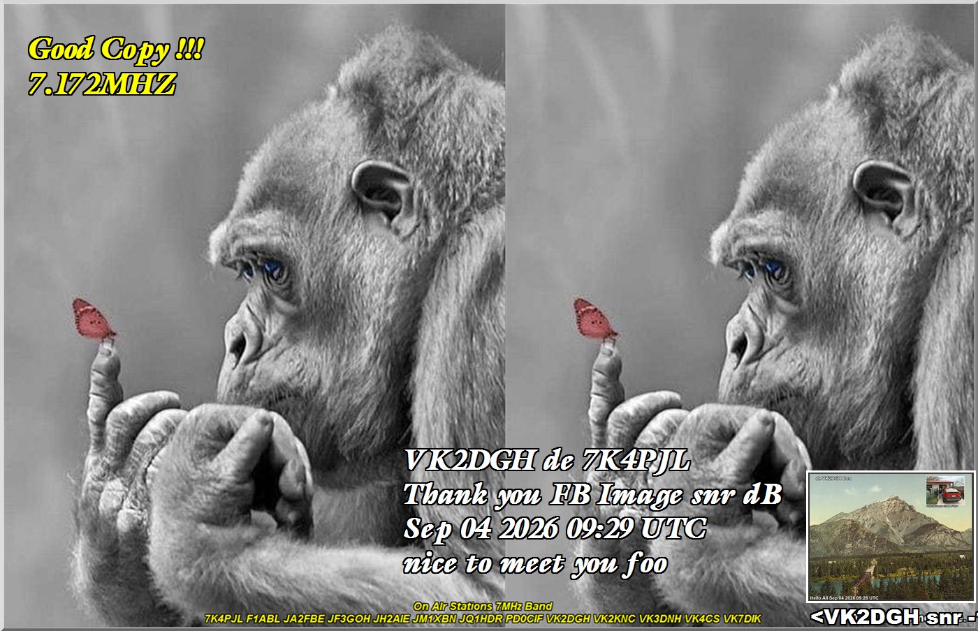 SSTV image from VK2KNC_2M