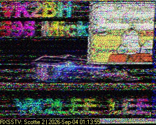 SSTV image from VK7DIK_2M