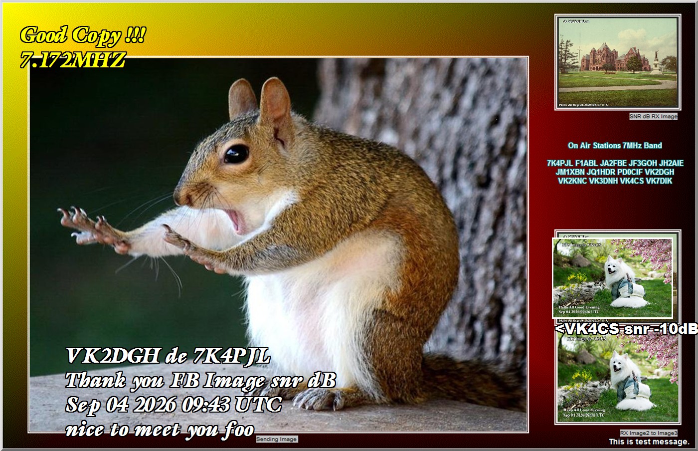 SSTV image from VK7DIK_2M