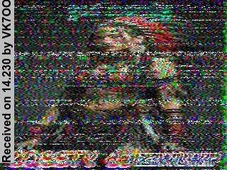 SSTV image from VK7OO_20M