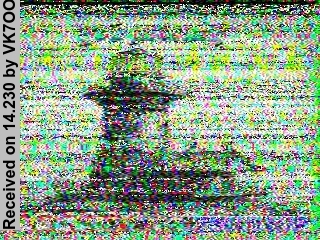 SSTV image from VK7OO_20M