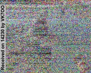 SSTV image from VK7OO_20M