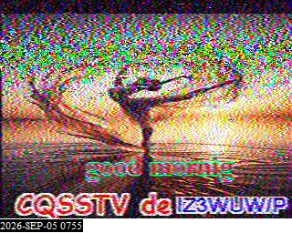 SSTV image from 2E0FWE_20M