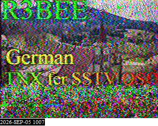 SSTV image from 2E0FWE_20M