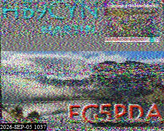 SSTV image from 2E0FWE_20M