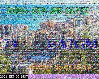 SSTV image from 2E0FWE_20M