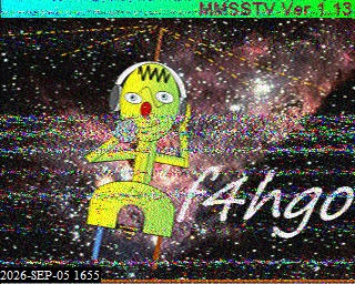 SSTV image from 2E0FWE_20M