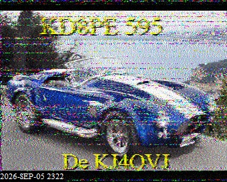 SSTV image from 2E0FWE_20M