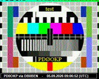 SSTV image from DB0PTB_2M