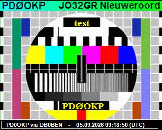 SSTV image from DB0PTB_2M