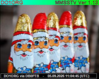SSTV image from DB0PTB_2M