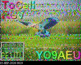 SSTV image from EA4HOS_20M