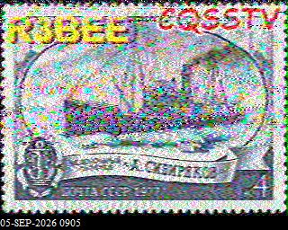 SSTV image from EA4HOS_20M