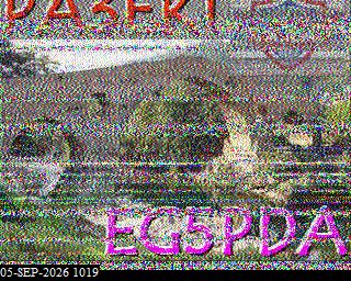 SSTV image from EA4HOS_20M