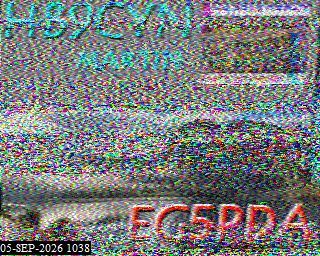 SSTV image from EA4HOS_20M