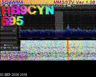 SSTV image from EA4HOS_20M