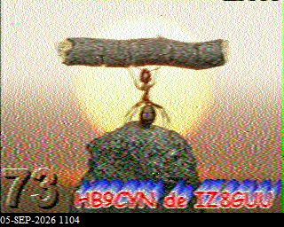 SSTV image from EA4HOS_20M