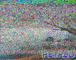 SSTV image from IU0FBK_20M