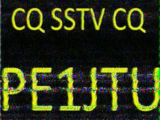 SSTV image from IU0FBK_20M
