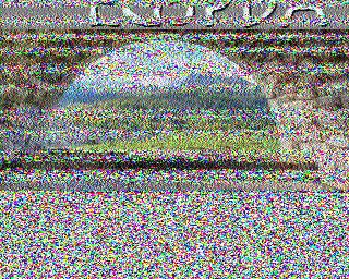 SSTV image from IU0FBK_20M