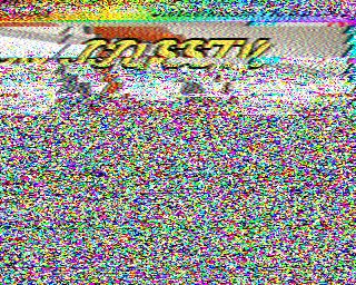 SSTV image from IU0FBK_20M