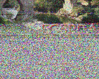 SSTV image from IU0FBK_20M