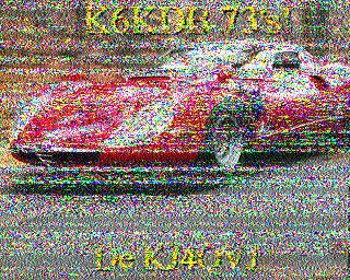 SSTV image from IU0FBK_20M