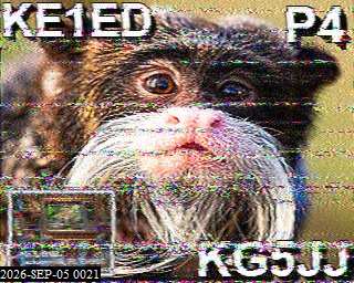 SSTV image from KO5MO_20M